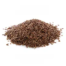 Flaxseed whole seeds natural digestive support ingredient